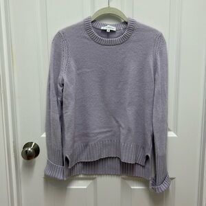 White + Warren Woman’s Lilac Cashmere Sweater -‎ size Medium